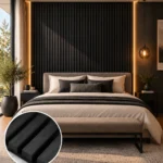 Black Charcoal Acoustic Panel