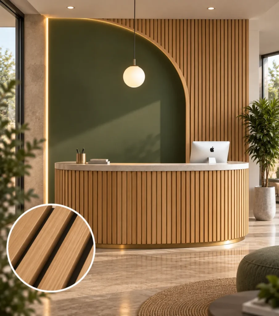 Light Teak Acoustic Panel