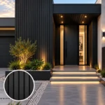 WPC Outdoor Black Cladding