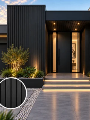 WPC Outdoor Black Cladding WPC Outdoor Black Cladding