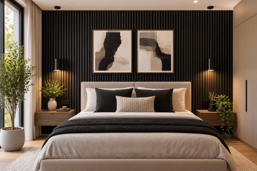 Install Panels in the Bedroom