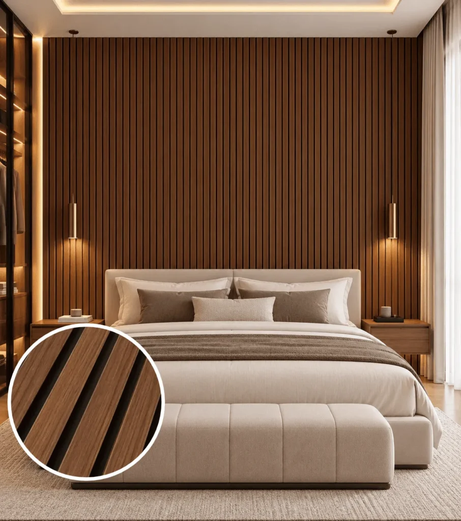 Walnut Acoustic Panel