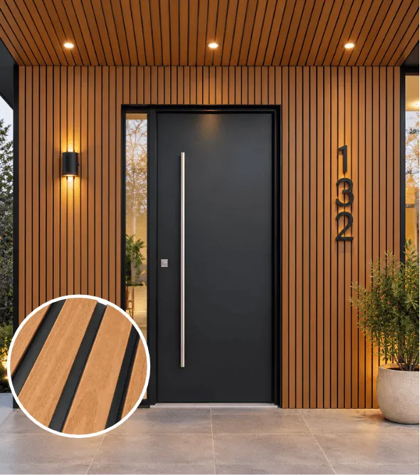 WPC Outdoor Teak Cladding
